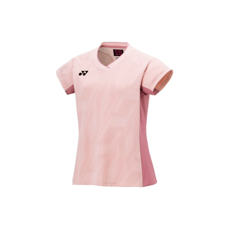 Yonex 20844EX Women’s Crew Neck Shirt [Smoke Pink]