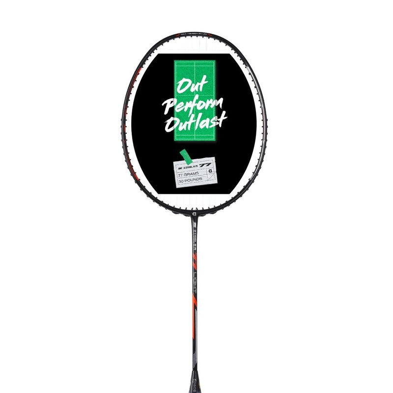 APACS Z Ziggler 72 Badminton Racket Red