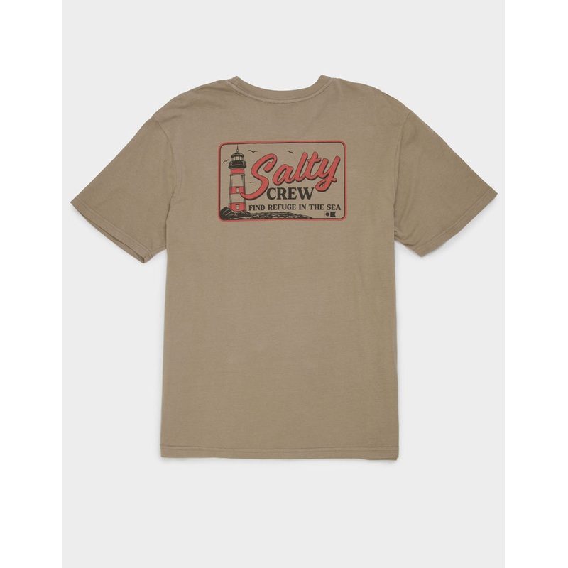 Salty Crew Men’s Ashore Premium SS Tee Twig Small