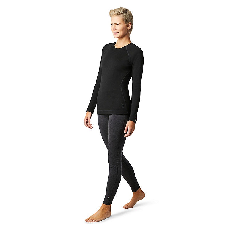 Smartwool Women’s Classic Thermal Merino Base Layer Crew Chalk Violet Heather-N81 XSmall