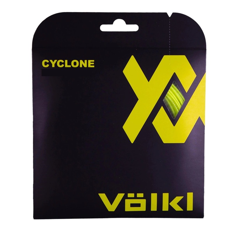 Volkl Cyclone 17g Tennis String Set – Neon Yellow