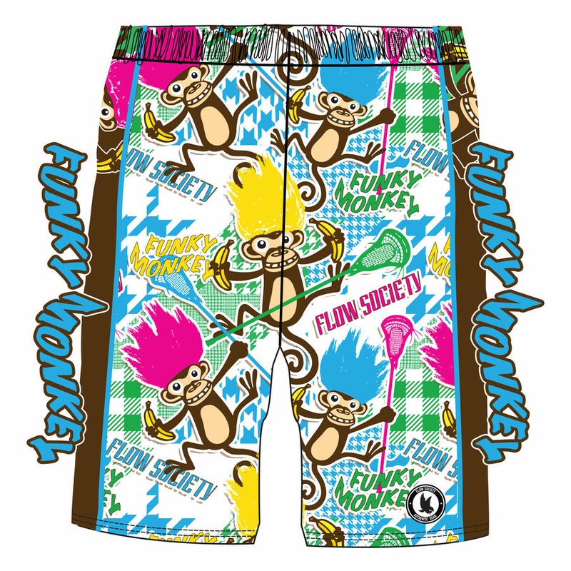 Flow Society Boys’ Funky Monkey Trolls Short XSmall