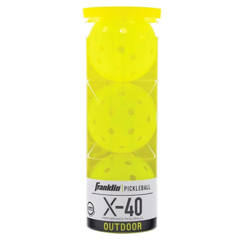 FRANKLIN X-26 Performance Outdoor Pickleballs 3 Pack