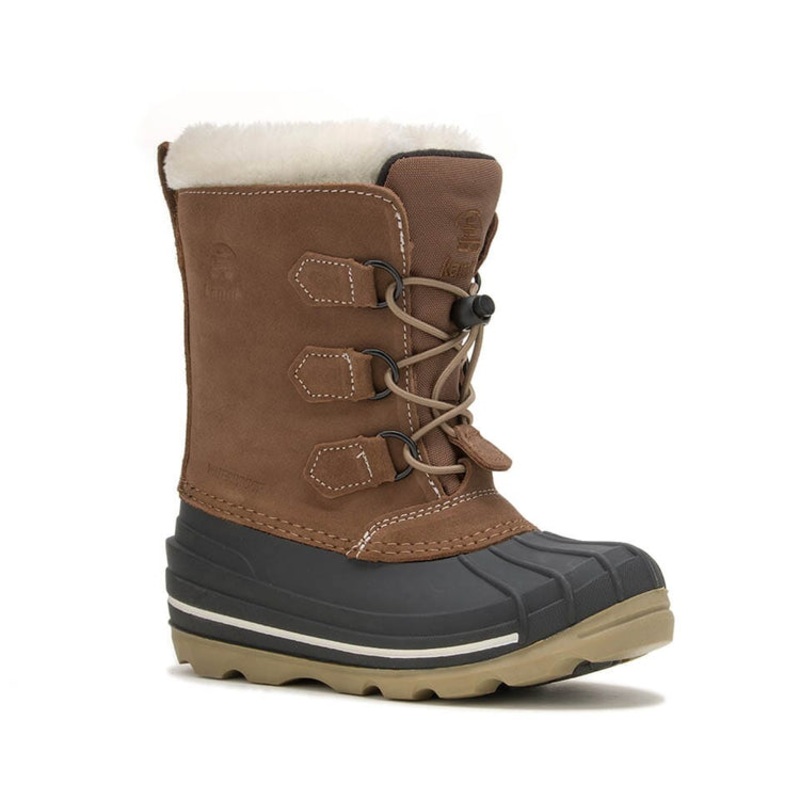 Kamik Kids’ Snowdash Winter Boot Putty 11