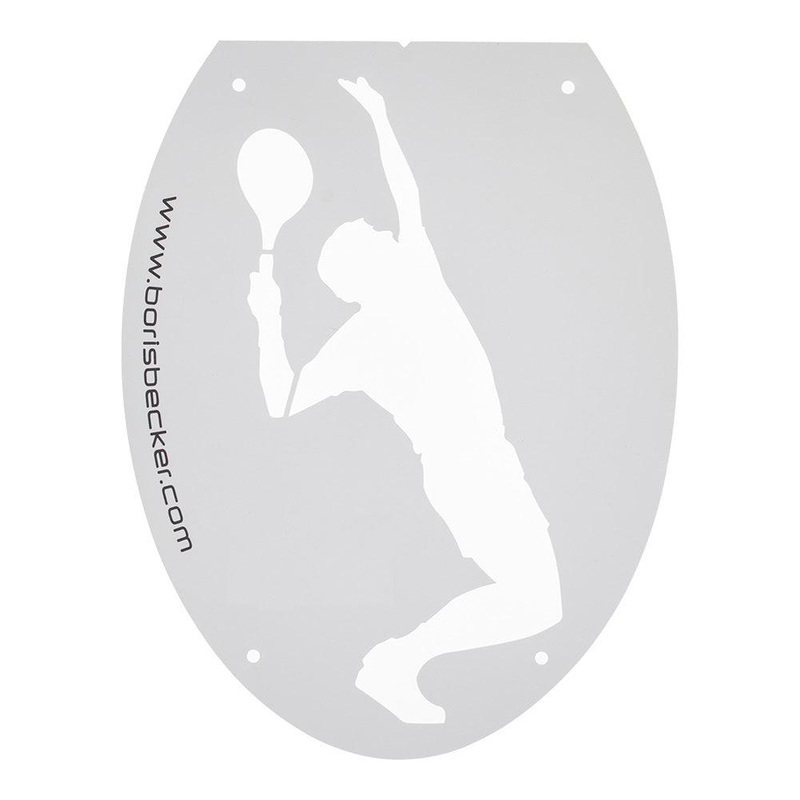 Silhouette Tennis Stencil