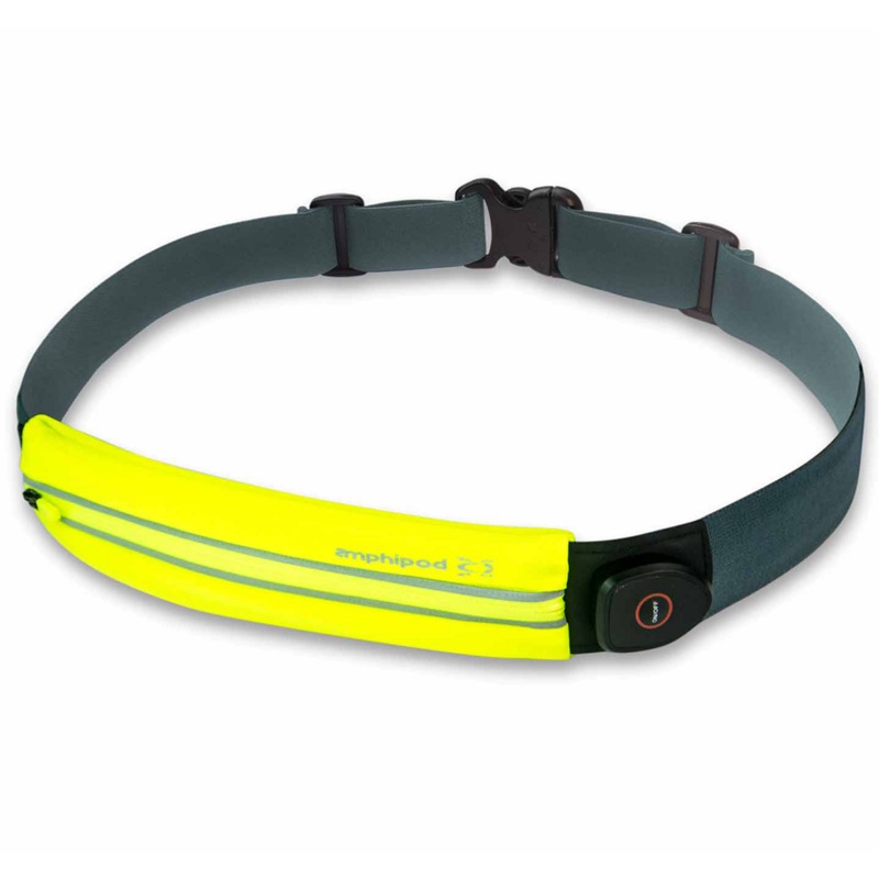 Amphipod Microstretch-Flash Rechargeable Waistpack Hi-Viz Lime