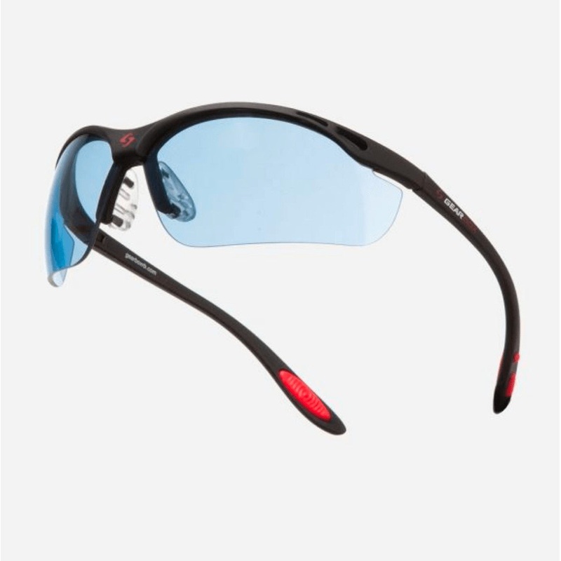 Gearbox Vision Eyewear – Blue Lens/black frame