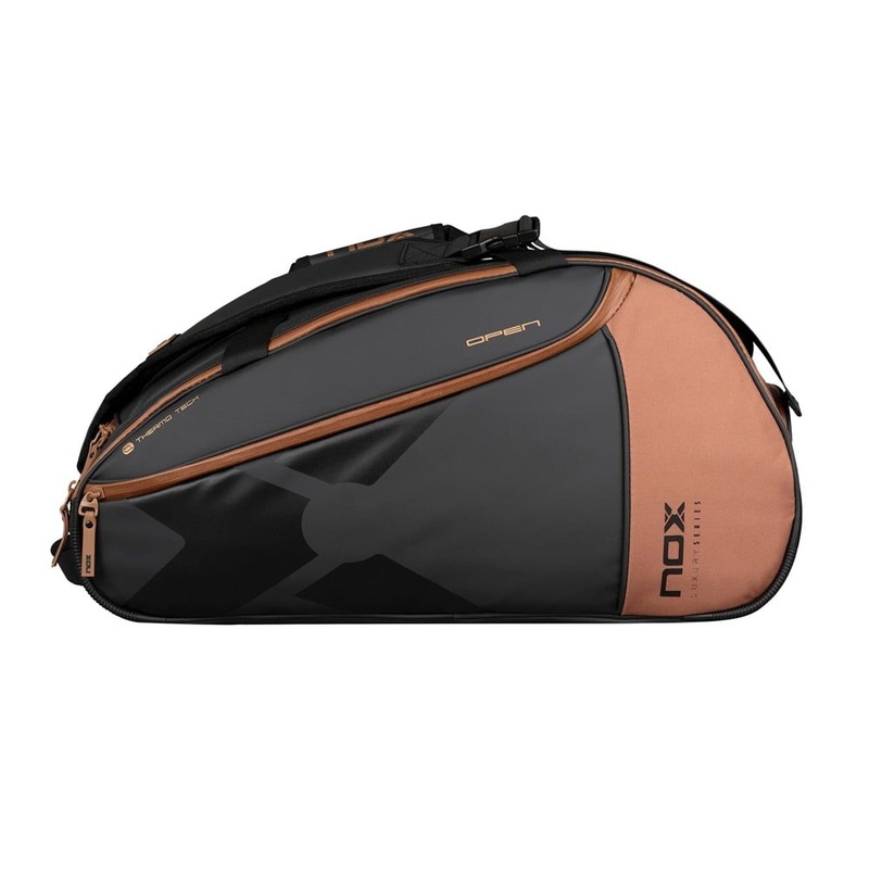 NOX Luxury Open Series Black/ Brown 2024 Padel Bag