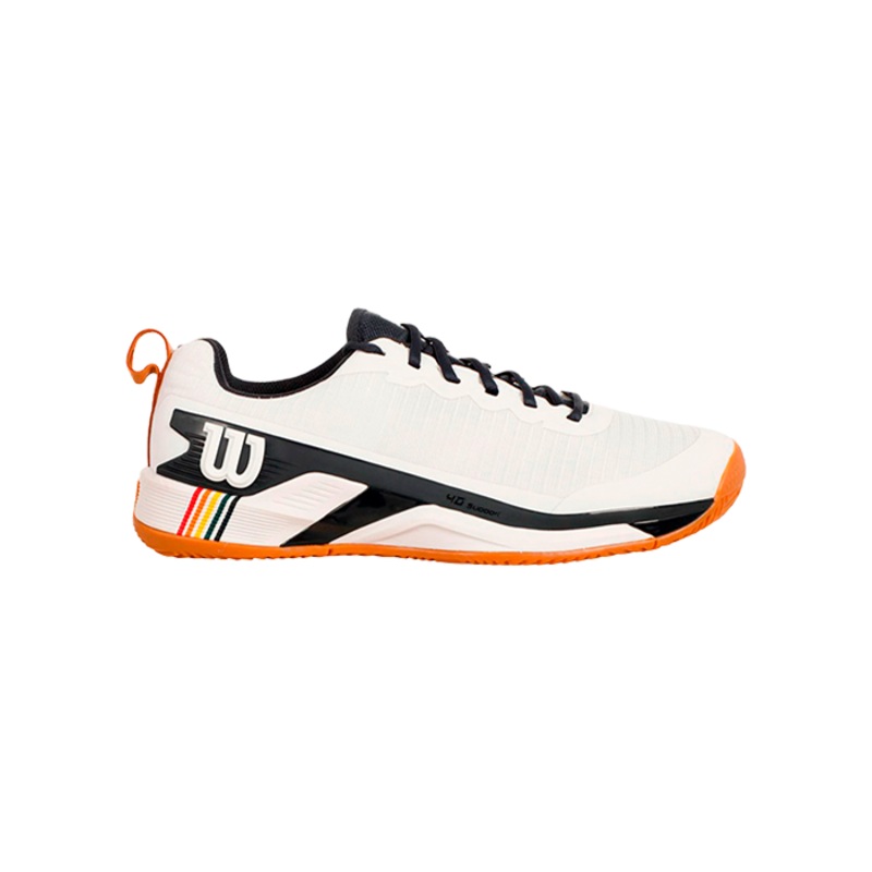 Wilson Rush Pro 4.5 Clay RG White/Navy Blazer/Gum 2025 Padel Shoes