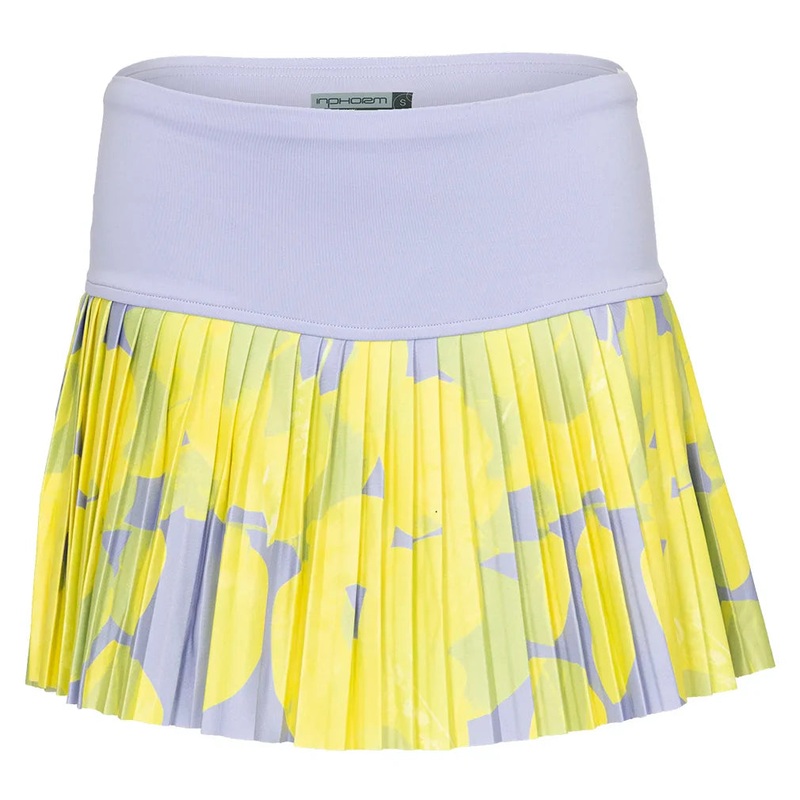 Women`s Harper 13.5 Inch Pleated Tennis Skort Cosmic Print