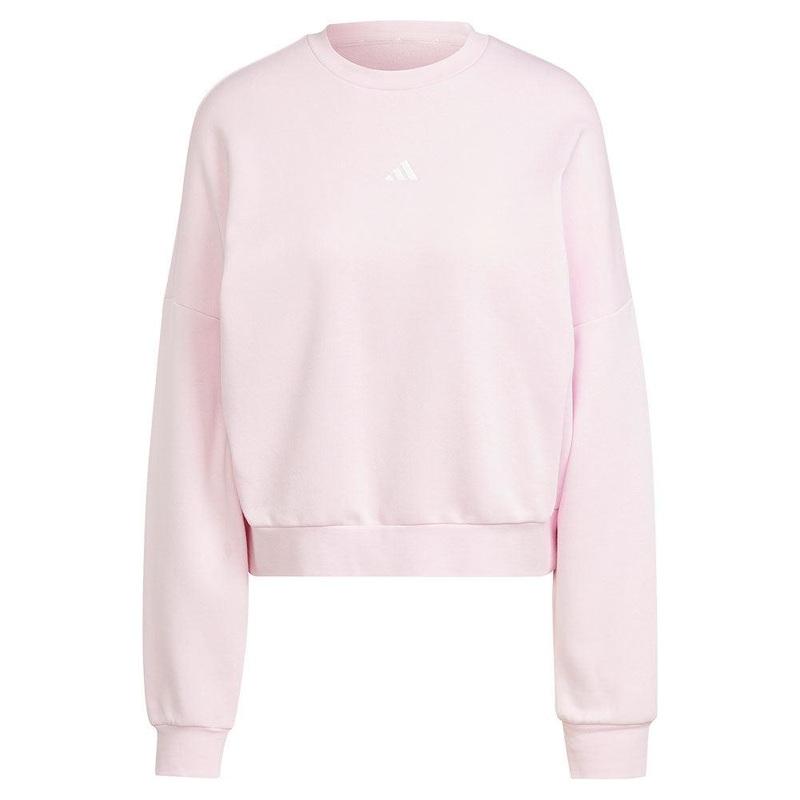 Women`s Small Logo Feel Cozy Training Sweatshirt Clear Pink