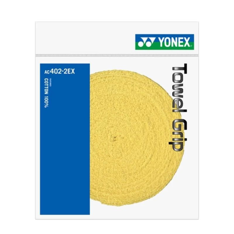 YONEX Towel Grip (11.8m Coil) AC402EX Multiple Colors Yellow