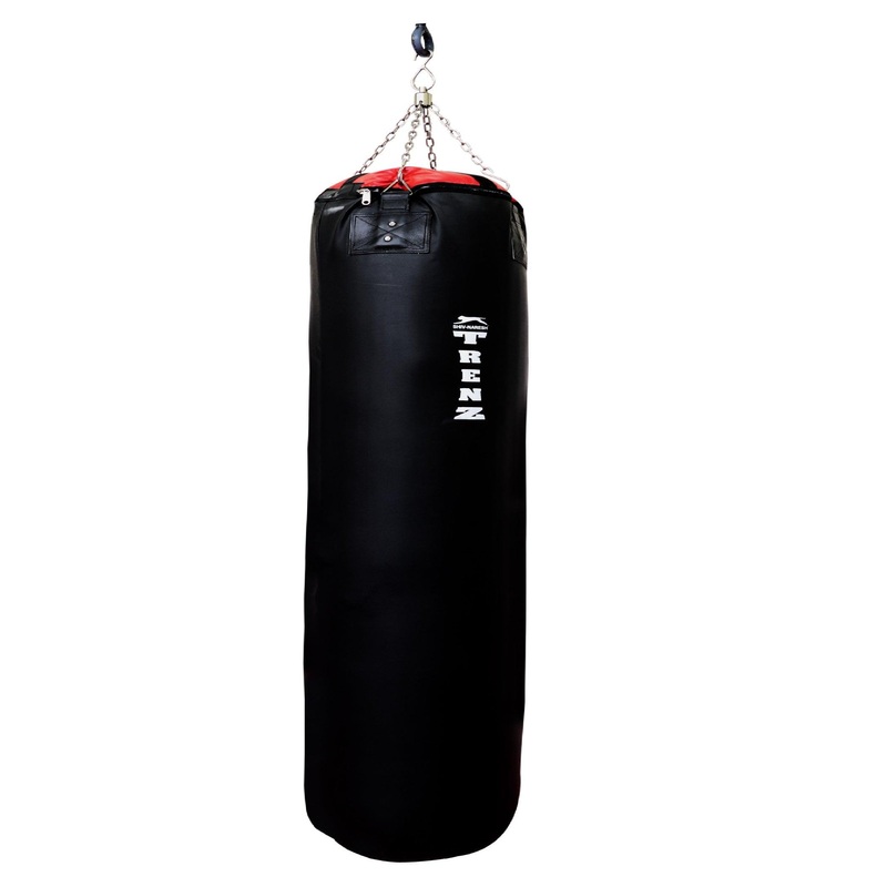 Boxing Punching Bag With Filling X-Large Size Red/BLACK