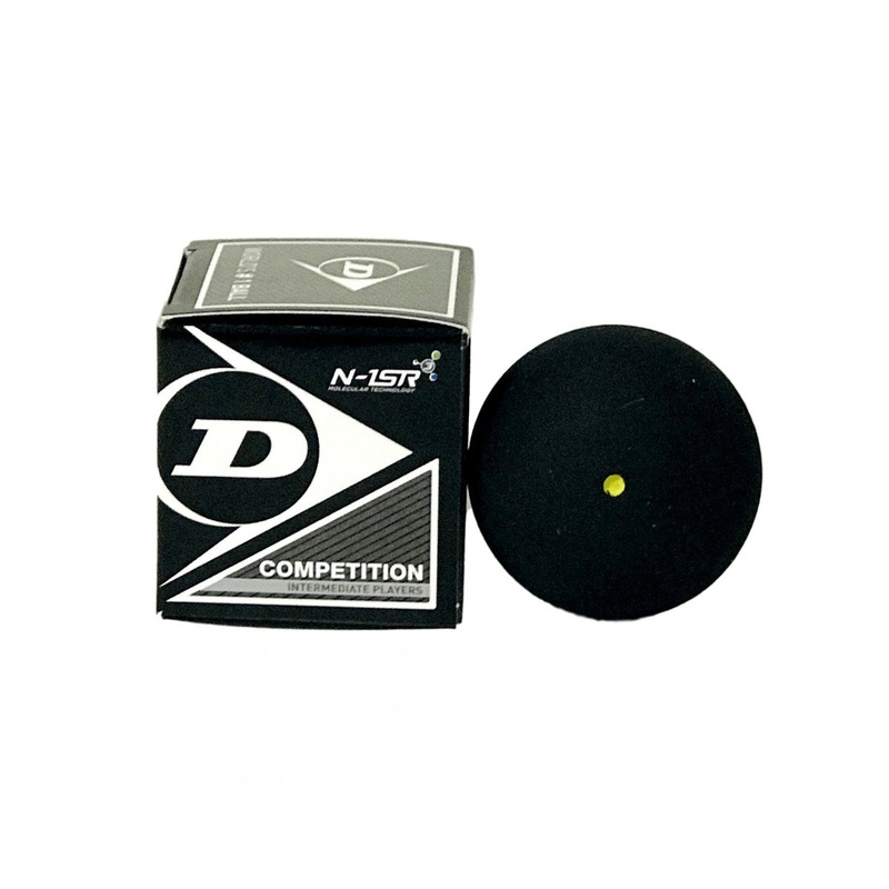 Dunlop Competition Squash Ball – Yellow Dot