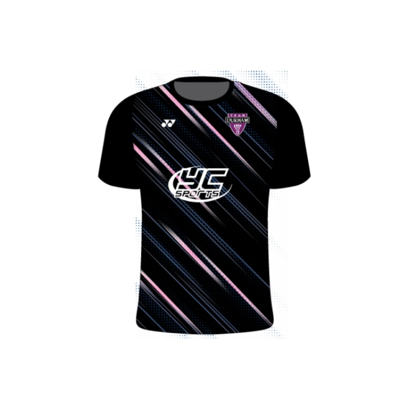 Durham T011WV Flash T-Shirt V Neck Womens XS BLACK
