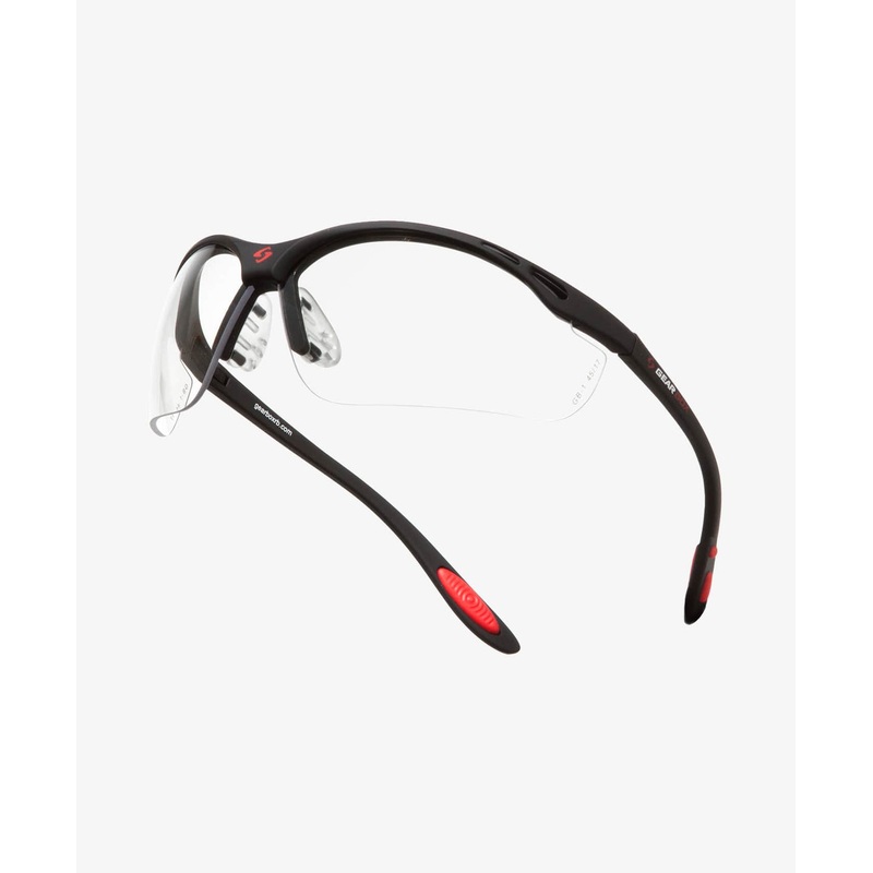 Gearbox Vision Clear Lens – Black Frame – Eyewear