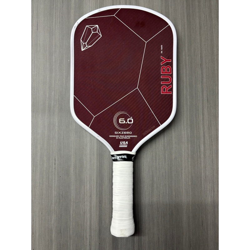 Six Zero Ruby Pickleball Paddle 16mm – USED