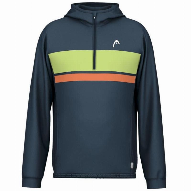 Sudadera Head Topspin Azul Marino Lima