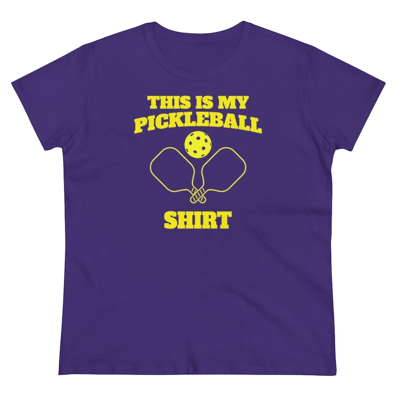 Women’s T-Shirt – This Is My Pickleball Shirt