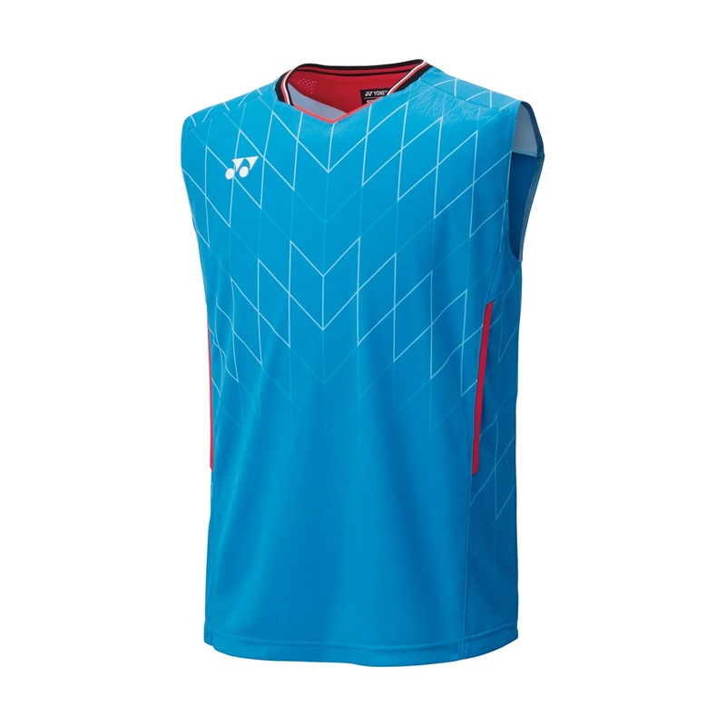 YONEX 2025 Japan National Team Sleeveless Top 10699YX – Cerulean Blue ASIA L / EU M / US S / JP L