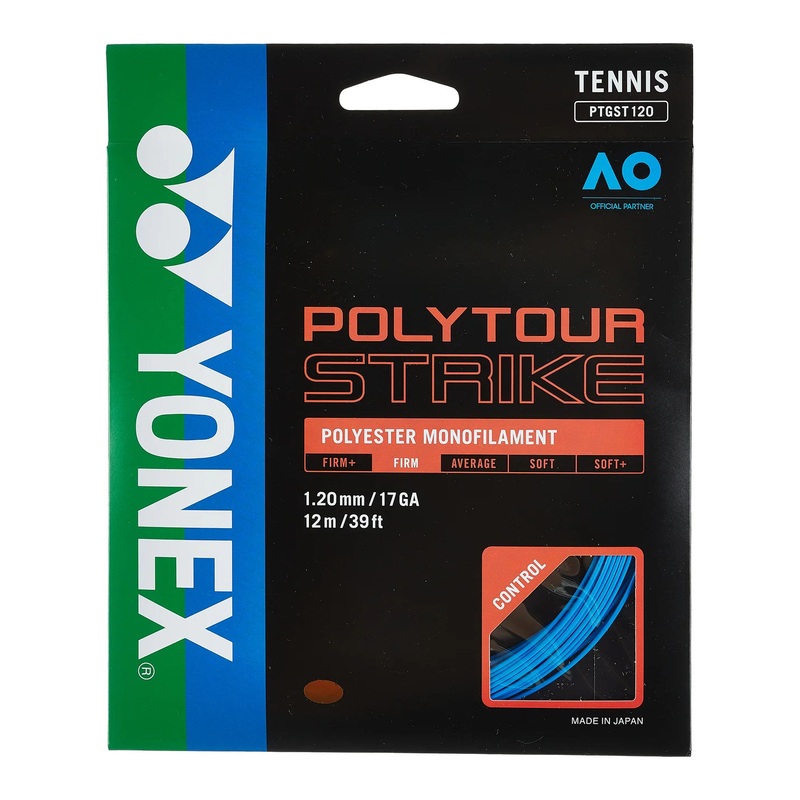 Yonex PolyTour Strike 1.20 – 17 Gauge Black
