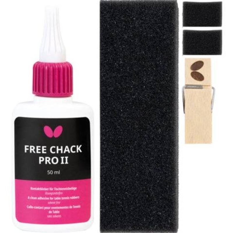 Butterfly Free Chack Pro II Table Tennis Glue – 50 ML Bottle