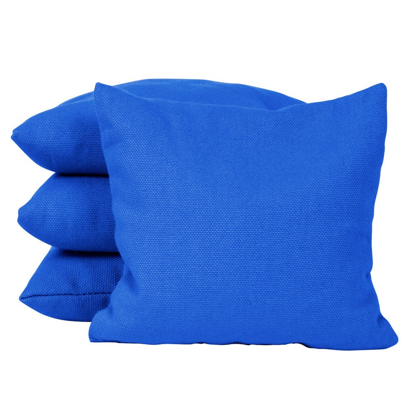 Royal Blue Corn Filled Cornhole Bags