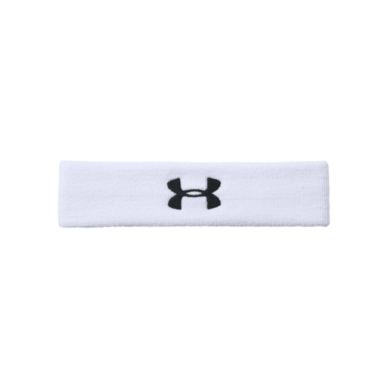 UA Performance (1276990 100) Headband Men White/Black