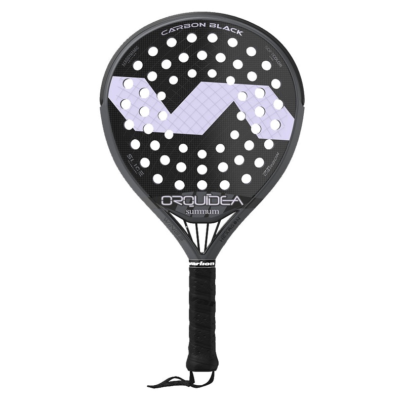Varlion Padel Racket LW Summum Carbon Black Orquidea
