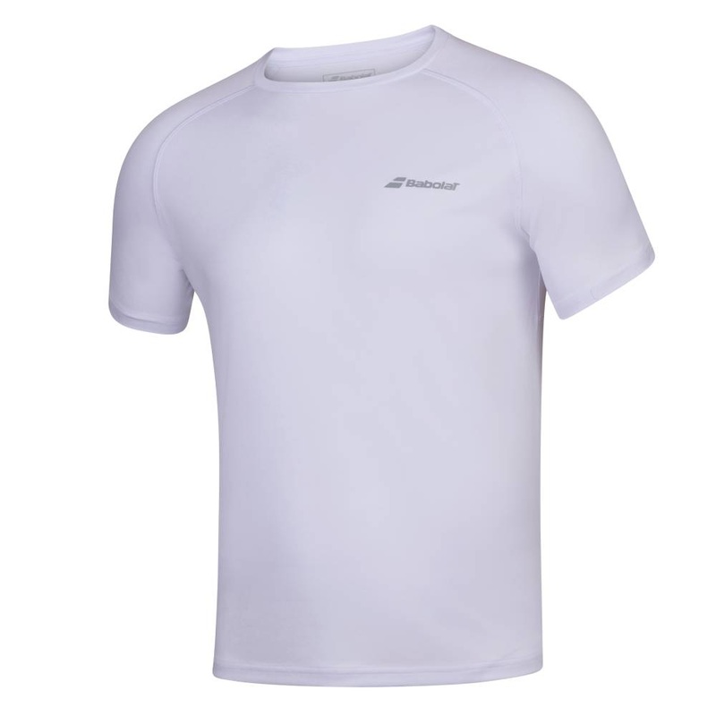 Babolat Men’s Play Crew Neck Top (White)
