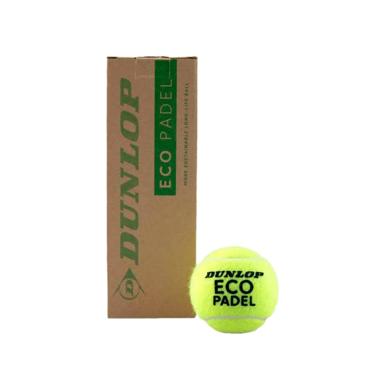 Dunlop Eco Padel Balls Can
