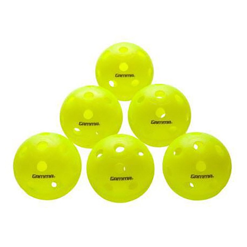 Gamma Photon Indoor Pickleball – 6 Pack