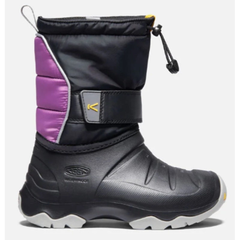 Keen Big Kids Lumi Ii Waterproof Boot Black/Wood Violet 1