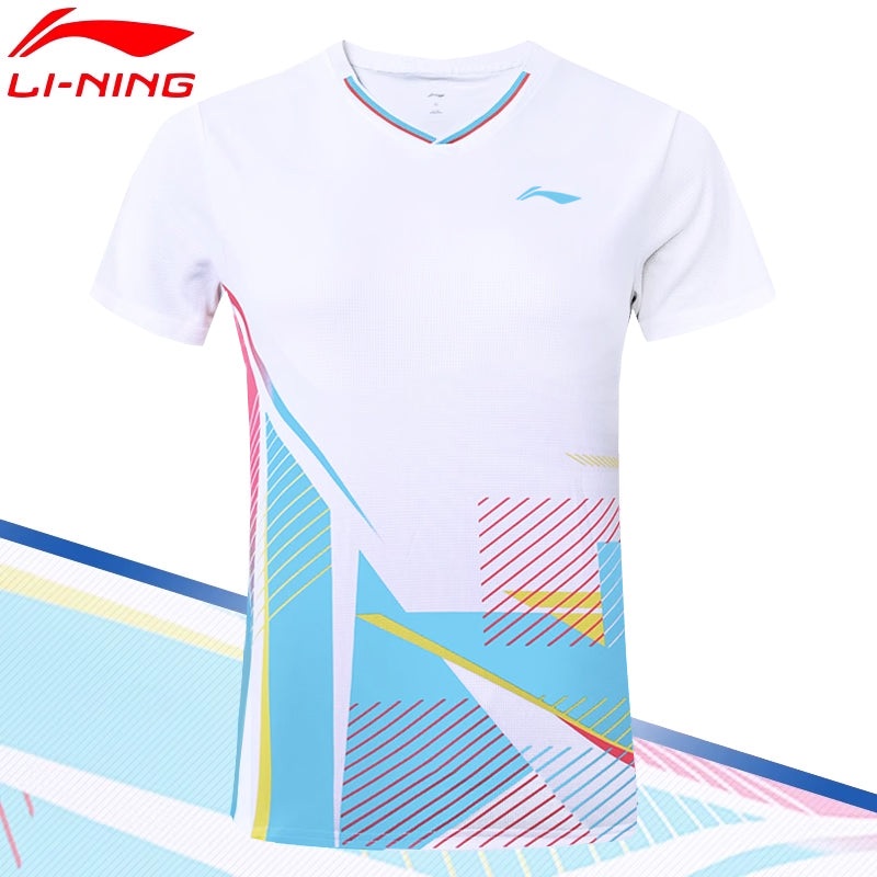 LI-NING Women’s Game Shirt AAYT814 White M