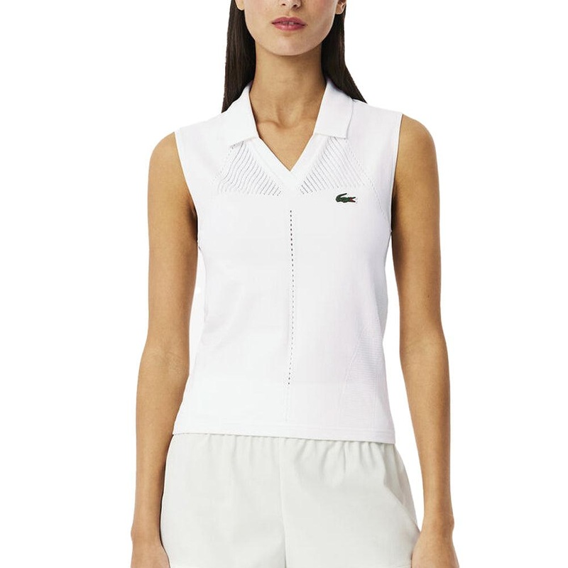 Women`s On Court Sleeveless Tennis Polo