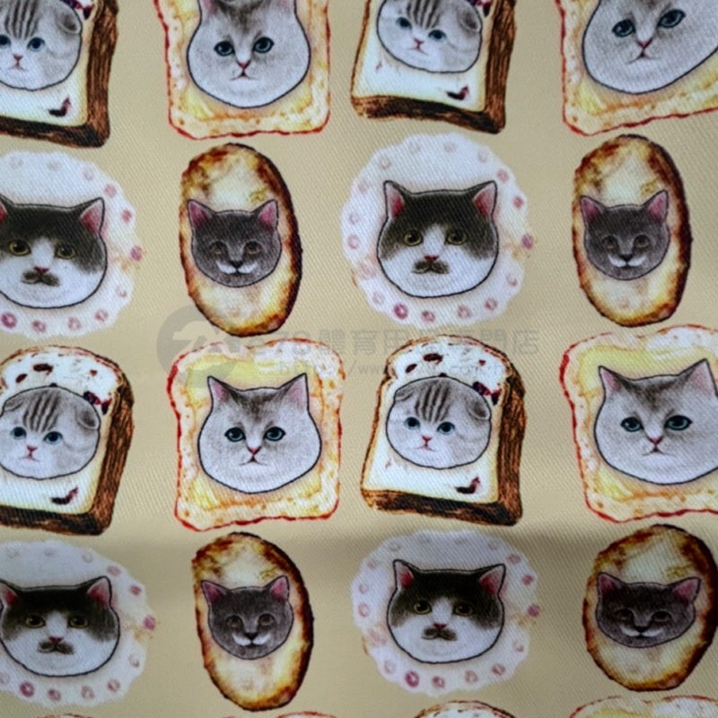 Handmade Water Resistant Racket Case (Cat in Bread 473) Cat in Bread 473