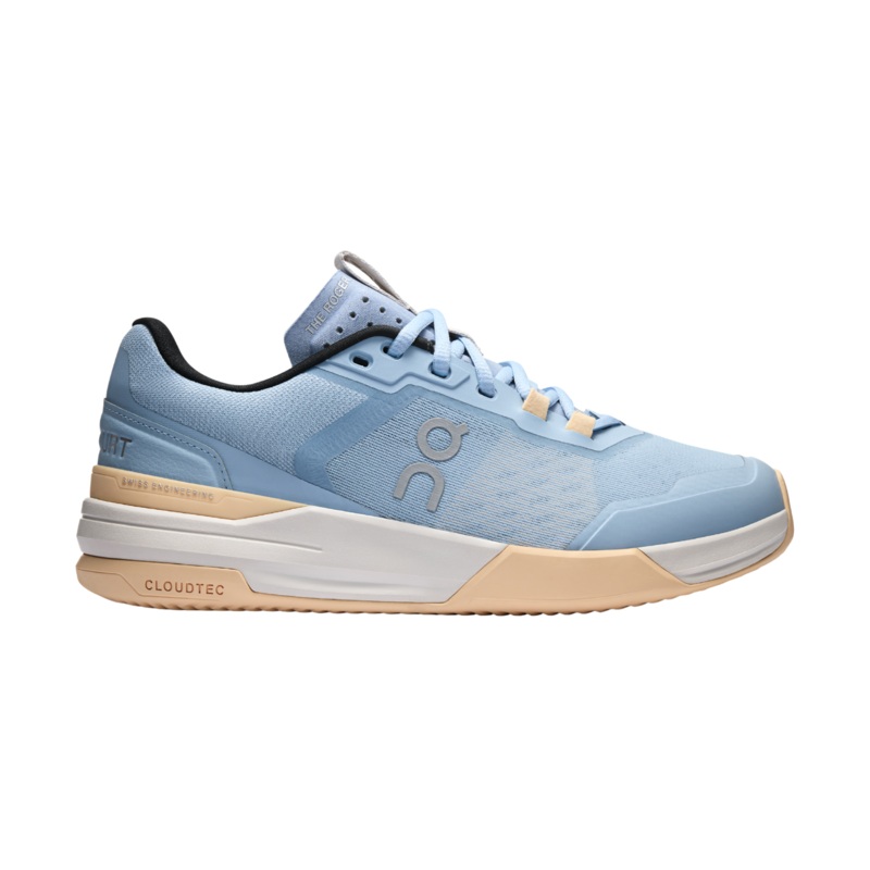 On THE ROGER ADV Pro Clay Shoe Women – Chambray/Blonde Chambray/Blonde UK 4