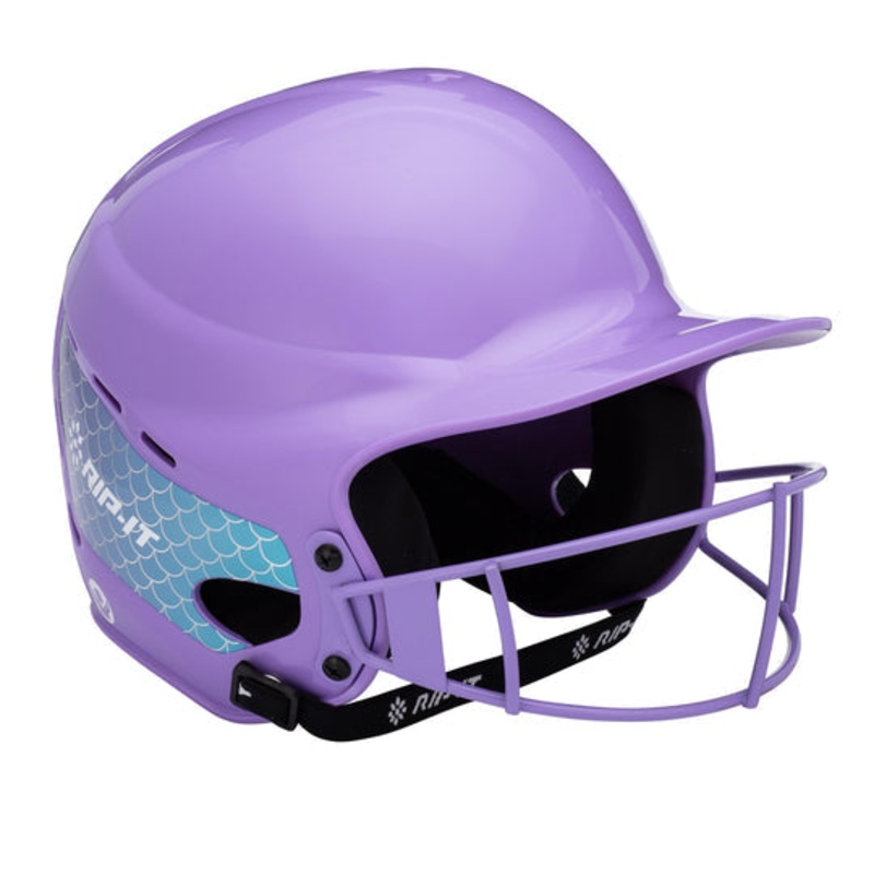 Rip-it Girls’ Play Ball Softball Batting Helmet Lavender Youth