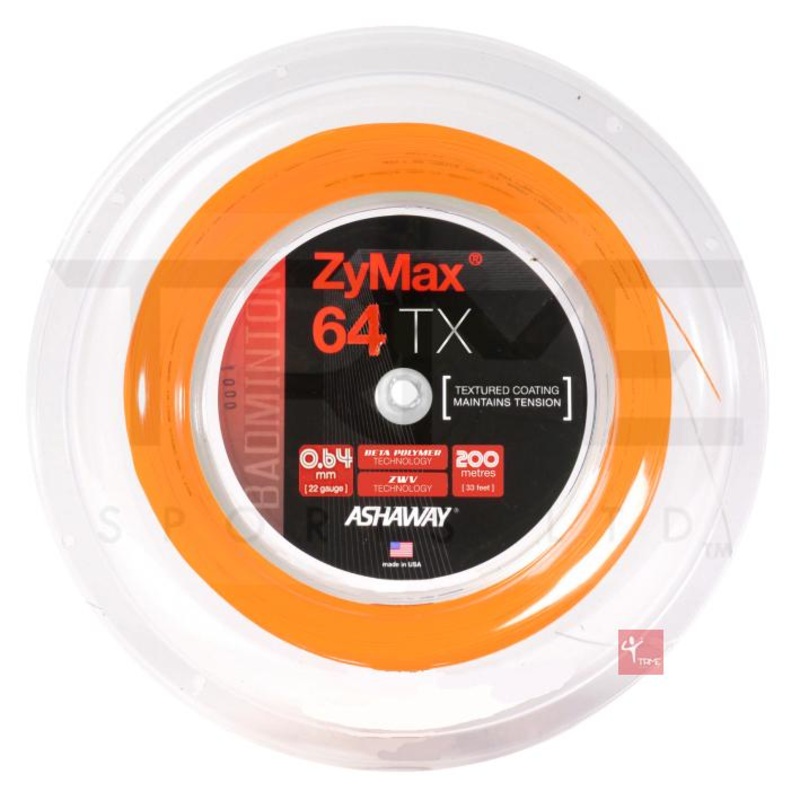 Ashaway ZyMax 64 TX Reel White