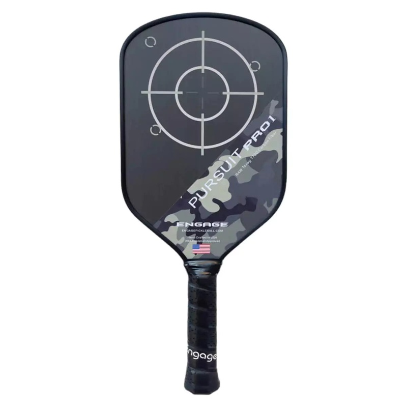Engage PURSUIT PRO1 Power Series |  Raw T700 Carbon Fiber Pickleball Paddle