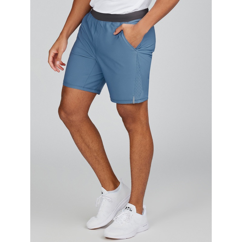 Tasc Men’s 8″ Velocity Unlined Short Marine Blue-404 Small