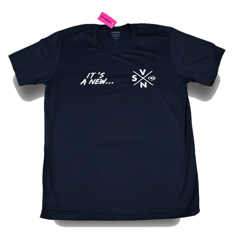Vision Beach Tennnis Tech Men T-Shirt Black