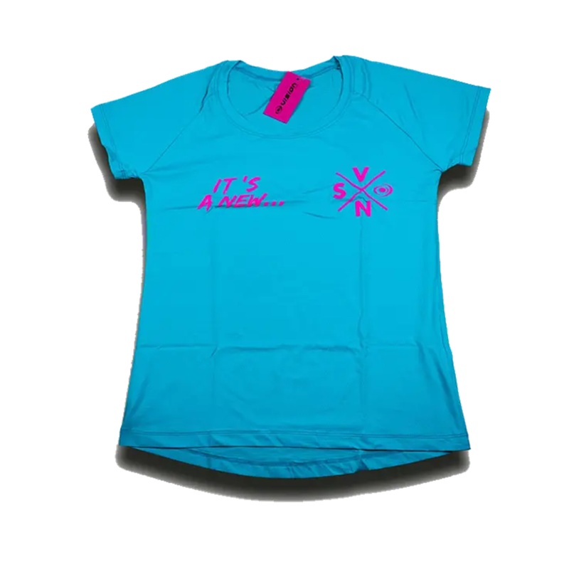 Vision Beach Tennnis Tech Men T-Shirt Turquoise