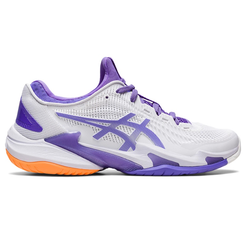 Asics Court FF 3 Women’s Tennis Shoe (White/Purple)