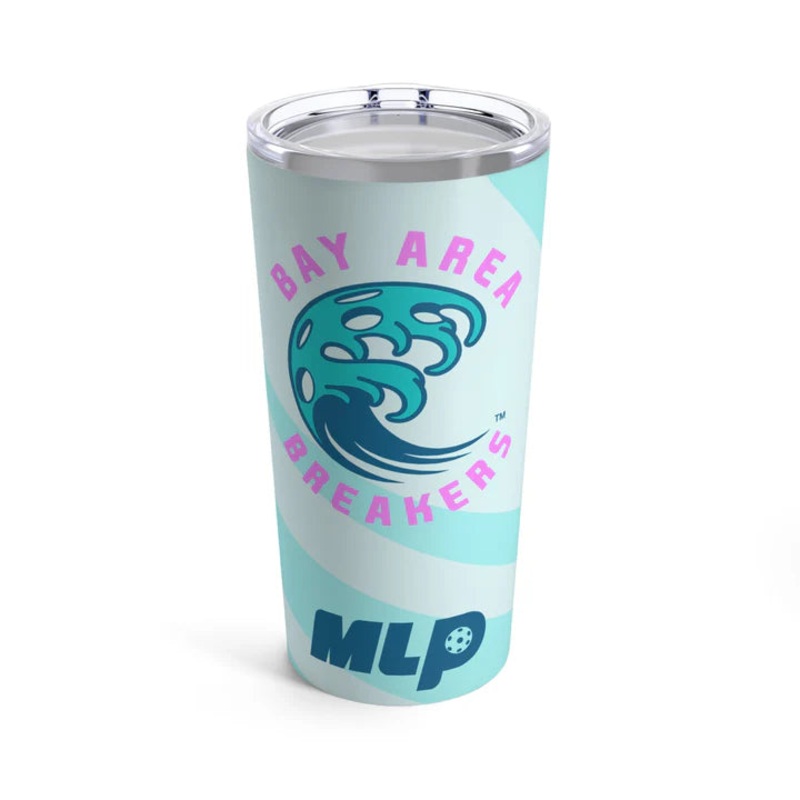BAY AREA BREAKERS STAINLESS STEEL TUMBLER – 20 OZ TURQUOISE