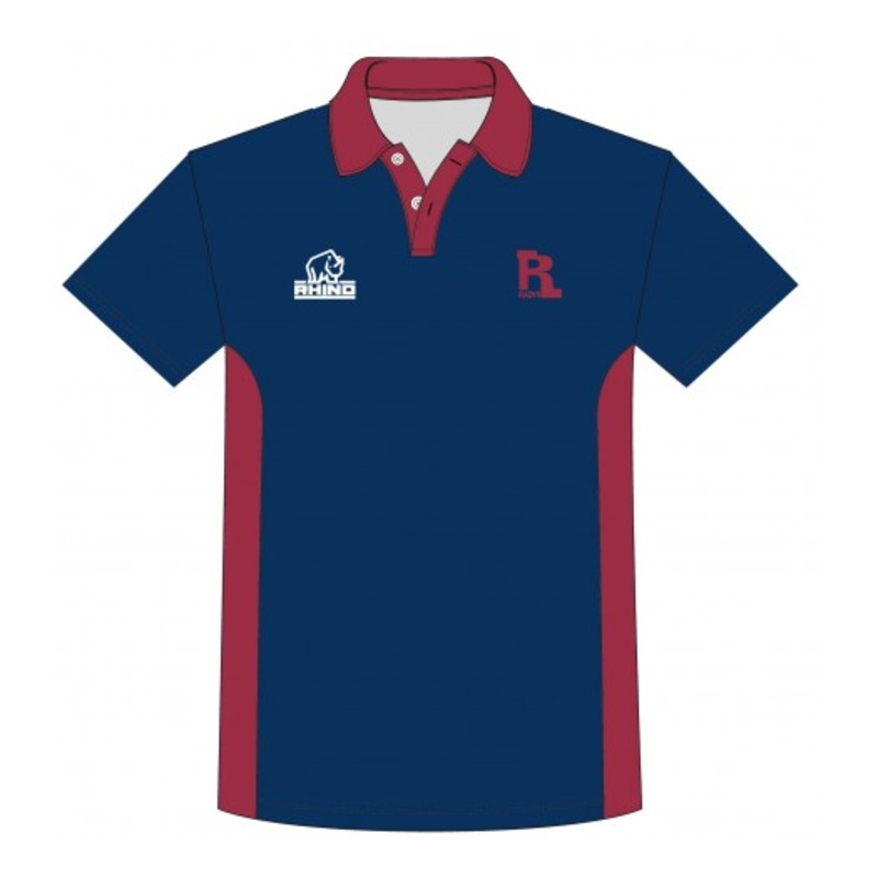Radyr Comprehensive School Boys GCSE PE Polo MY Navy/Maroon