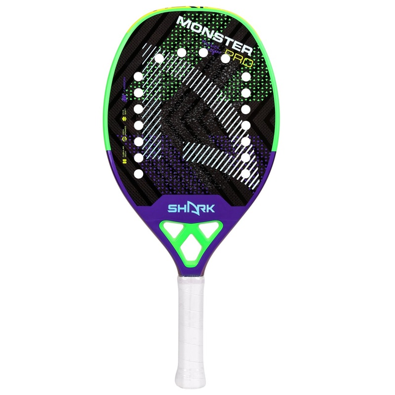 Shark MONSTER PRO 2025 MATHIEU GUEGANO Beach Tennis Racket