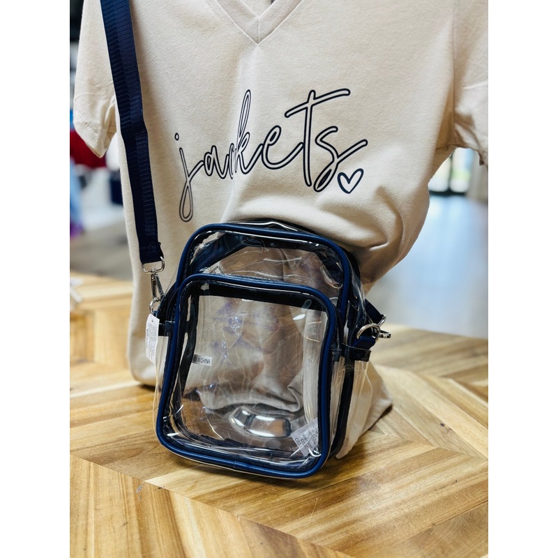 TCC Athletic Booster Club Clear Purse
