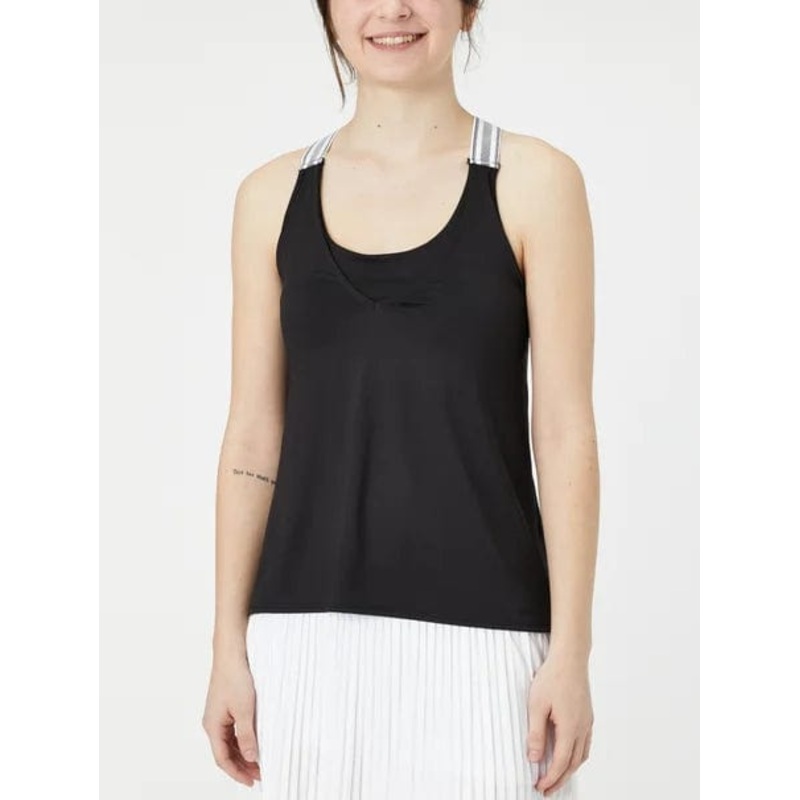 Women’s K Swiss K-Core Bralette Tennis Tank Small Black