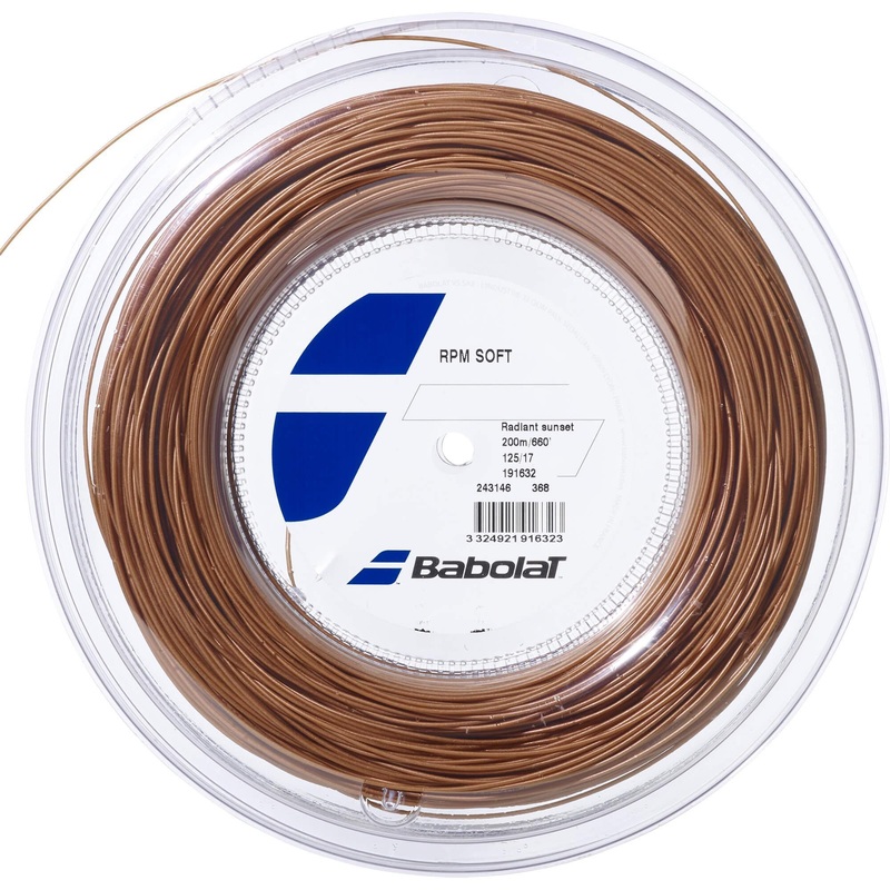 Babolat RPM Soft 1.25mm/200M Tennis String – Radiant Sunset 200m Reel Radiant Sunset